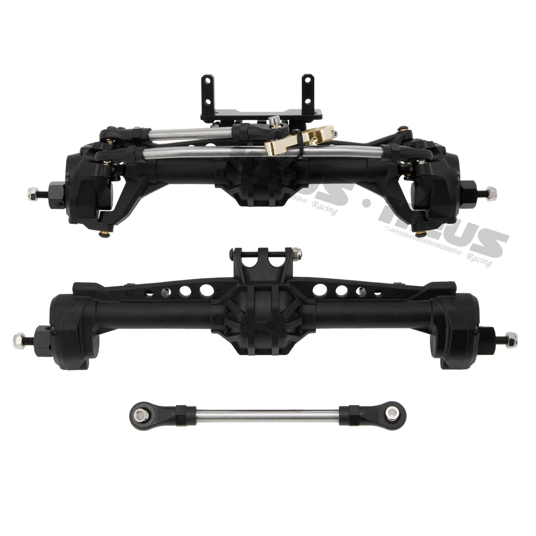Plastic Nylon Front & Rear Portal Axle for 1/10 RC Car