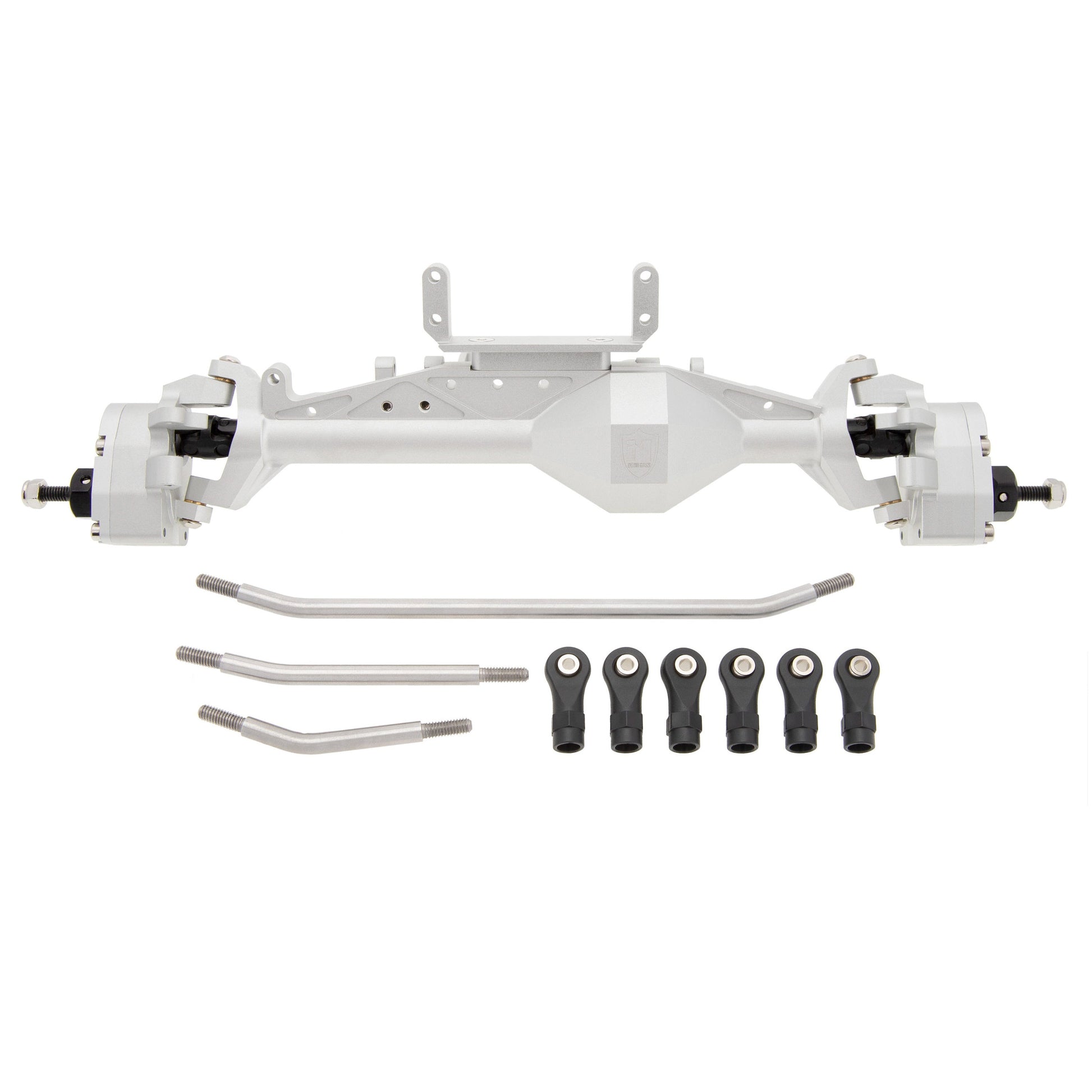 Silver Front Isokinetic 3 section axles for Capra UTB-no the weights